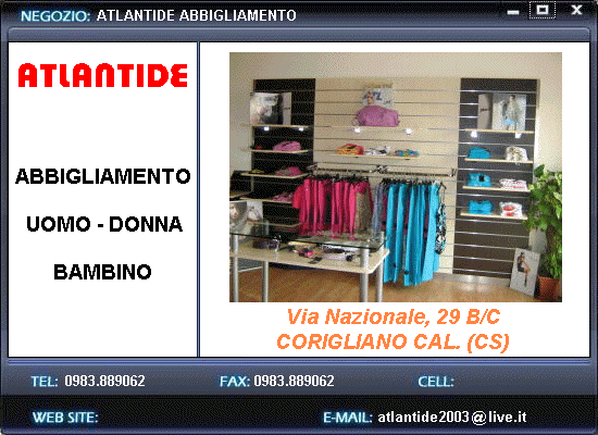 Atlantide Abbigliamento - Corigliano Calabro (CS)